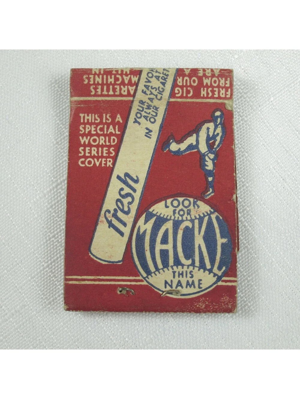 N/A vintage matchbook